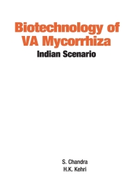 Cover image: Biotechnology of VA Mycorrhizza: Indian Scenario 9788189422226