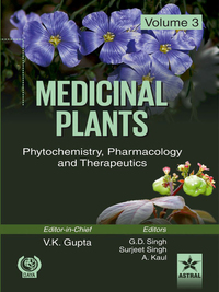 Cover image: Medicinal Plants : Phytochemistry, Pharmacology and Therapeutics Vol. 3 9788170358640