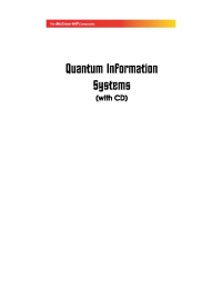 Cover image: Quantum Info Systems-Exp 9780070707078