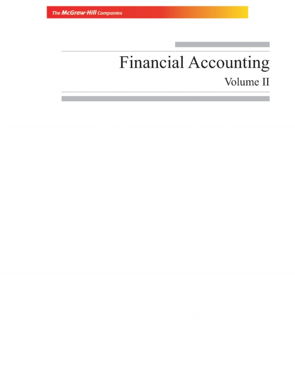 Financial Accounting Vol 2-Exp (eBook)