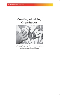 Titelbild: Creating A Helping Organi-Exp 9781259002724