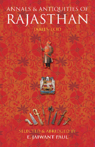 Cover image: Annals & Antiquities of Rajasthan 9788174365798