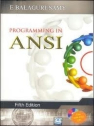 Titelbild: PROGRAMMING IN ANSI  C  EXP 5th edition 9789352600038