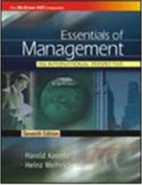 Imagen de portada: ESSENTIALS OF MANAGEMENT EXP 7th edition 9789352601011