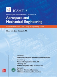 Cover image: Int. Conference on Aerospace and Mechanical (ICAME'15) 9789385965166