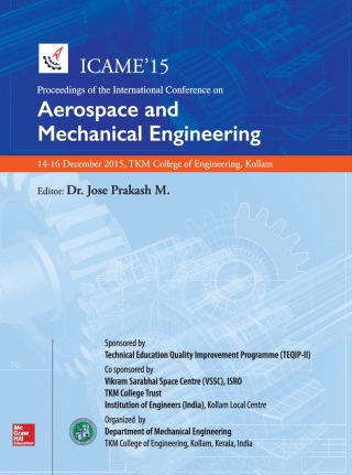 Cover image: Int. Conference on Aerospace and Mechanical (ICAME'15) 9789385965166