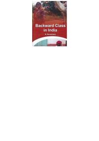 Imagen de portada: Backward Class In India 9789350841587