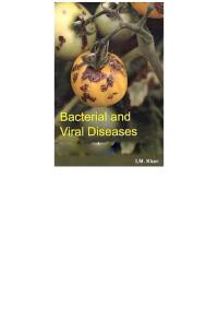 Imagen de portada: Bacterial and Viral Diseases in Plant 9789350842126