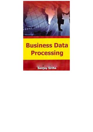 Cover image: Business Data Processing 9789350841259