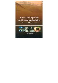 表紙画像: Rural Development And Poverty Alleviation: Policies And Programmes 9789350841884