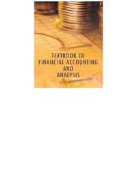 Imagen de portada: Textbook Of Financial Accounting And Analysis 9789350840900