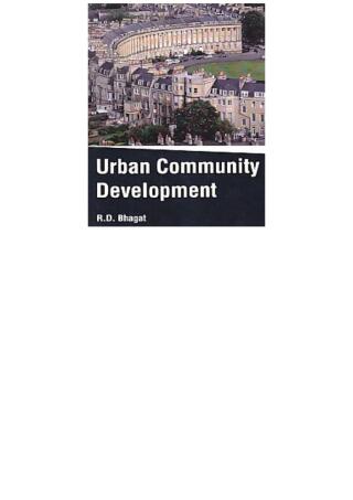 表紙画像: Urban Community Development 9789350841181