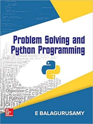 Imagen de portada: Problem Solving & Python Programming (AU) EB 9789387067011