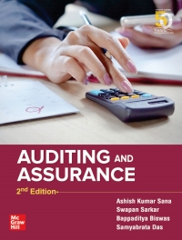 Imagen de portada: Auditing And Assurance - CU 2nd edition 9789353166953