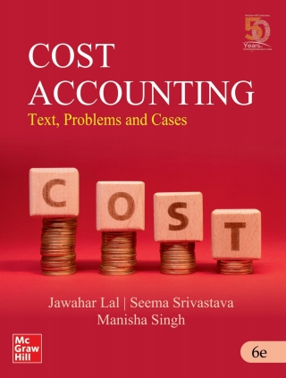 Imagen de portada: Cost Accounting 6th edition 9789353168384