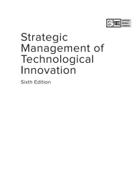 Titelbild: Strategic Management Of Technological Innovation 6th edition 9789353168315