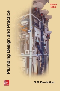 Imagen de portada: PLUMBING DESIGN AND PRACTICE 2nd edition 9789339221317