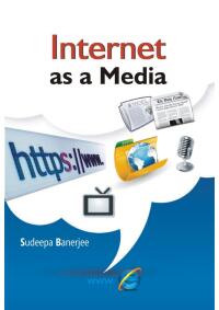 Cover image: Internet As A Media 9789353247287