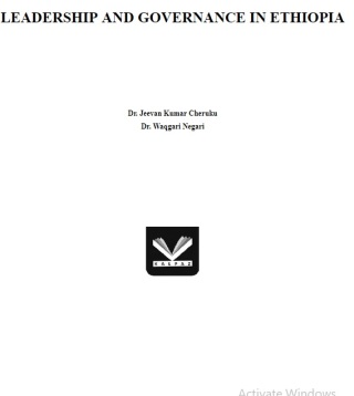 Cover image: Leadership And Governance In Ethiopia 9789353248710