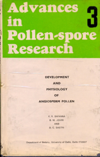 صورة الغلاف: Development and Physiology of Angiosperm Pollen 9789354143304