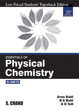 表紙画像: Essentials of Physical Chemistry 28th Edition 9789355010605