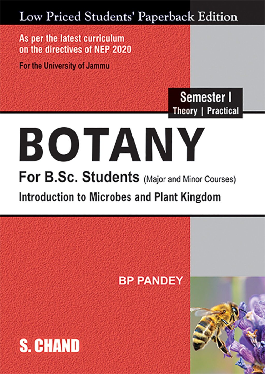 Botany for B.Sc. Students Semester I: Introduction to Microbes and Plant Kingdom (NEP 2020 -Jammu)