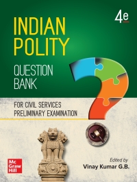 Cover image: Indian Polity Question Bank 4th edition 9789355320100