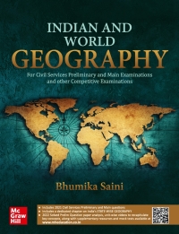 Imagen de portada: Indian and World Geography 9789355320285