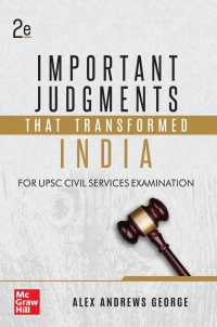 Cover image: Important Judgments that Transformed India EB 2nd edition 9789355321374