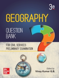 表紙画像: Geography Question Bank 3rd edition 9789355321749