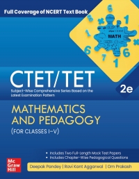صورة الغلاف: CTET/TET Mathematics & Pedagogy Class I-V 2nd edition 9789355322517