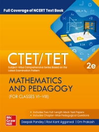 Cover image: CTET/TET Mathematics & Pedagogy Class VI - VIII 2nd edition 9789355322531