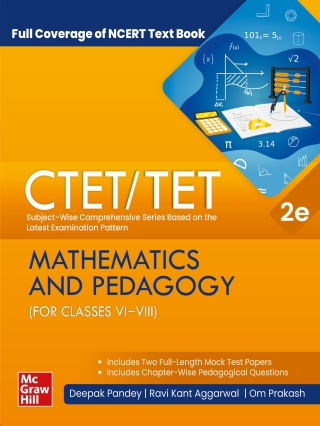 صورة الغلاف: CTET/TET Mathematics & Pedagogy Class VI - VIII 2nd edition 9789355322531