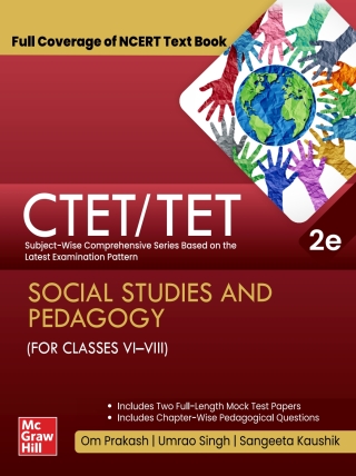 Cover image: CTET /TET Social Studies & Pedagogy (VI-VIII) EB 2nd edition 9789355322616