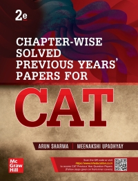 Cover image: Chapter-Wise Solved Previous Years Papers for CAT 2nd edition 9789355322692