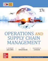 Cover image: Operations and Supply Chain Management (SIE) EB 17th edition 9789355325242