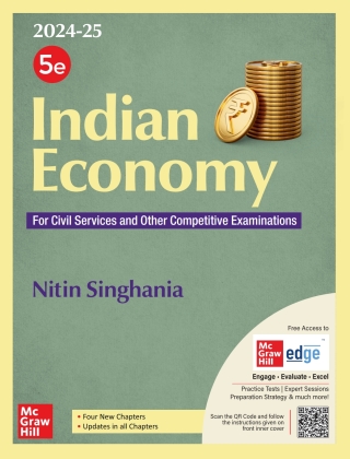Cover image: Indian Economy EB 5th edition 9789355327420