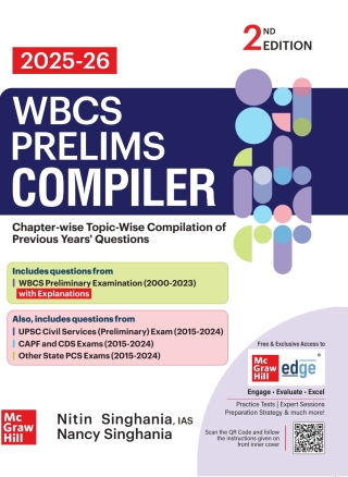 Imagen de portada: WBCS Prelims Compiler EB 2nd edition 9789355327710