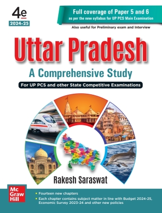 Cover image: Uttar Pradesh- A Comprehensive Study EB 4th edition 9789355328335