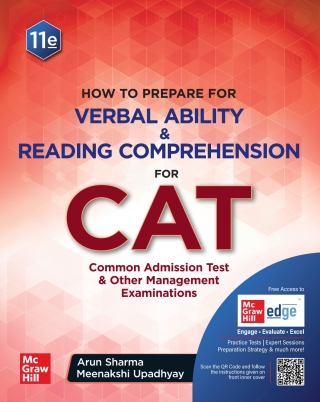 Cover image: How to prepare for Verbal Ability & Reading Comprehension for CAT 11th edition 9789355328724