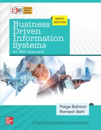 Cover image: Business Driven Information Systems: An MIS Approach EB 9th edition 9789355329349