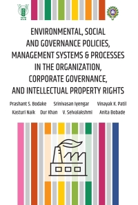 Imagen de portada: Environmental, Social and Governance Policies, Management Systems & Processes in the Organization, Corporate Governance, and Intellectual Property Rights 1st edition 9789358871036