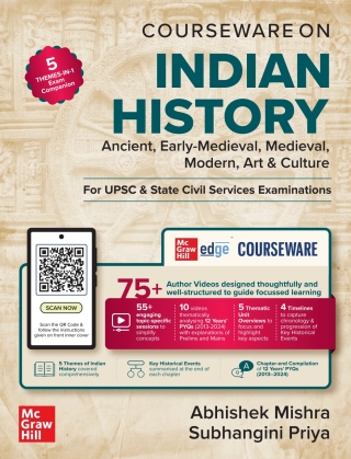 Imagen de portada: Courseware on Indian History 9789364440059