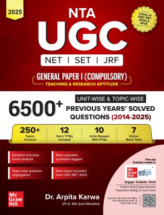 Omslagafbeelding: UGC NET Paper I: Previous Years' Solved Questions (2014-2025) EB 9789364440424
