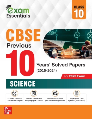 表紙画像: ExamEssentials CBSE Class 10 Science PYQ 10 Years 9789364448901