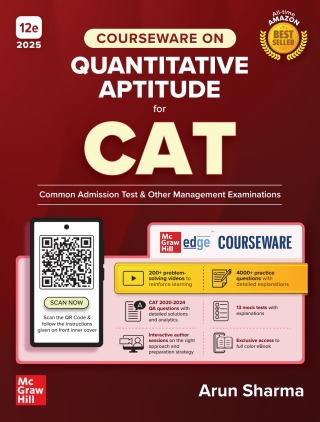 Imagen de portada: Courseware on Quantitative Aptitude for CAT 12th edition 9789364449236