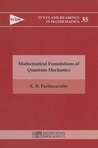 表紙画像: Mathematical Foundation of Quantum Mechanics 9788185931593