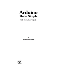 صورة الغلاف: Arduino Made Simple 1st edition 9789386551818