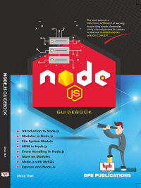 表紙画像: Node.JS Guidebook 1st edition 9789387284432
