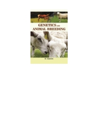 صورة الغلاف: Genetics and Animal Breeding 9789353140113